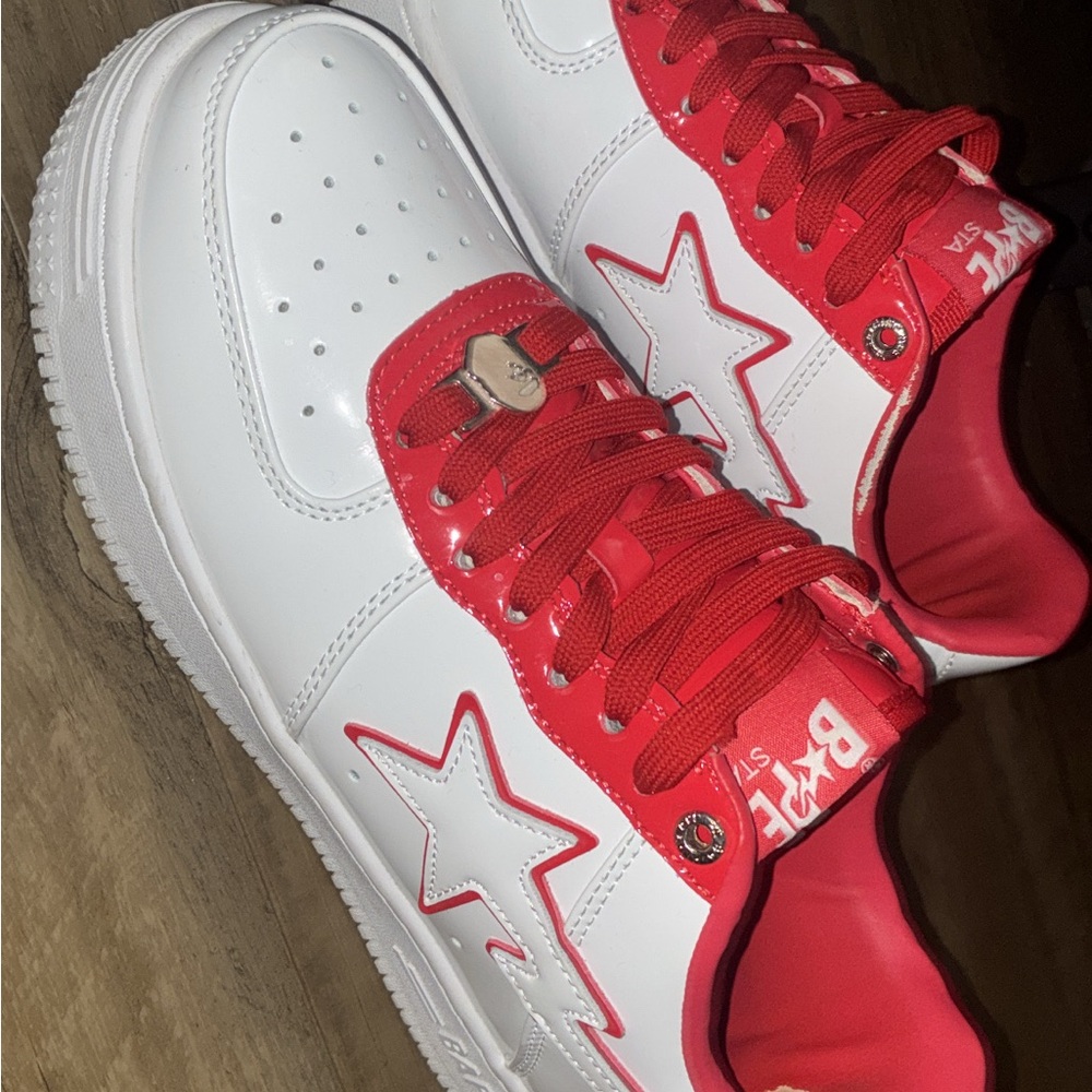 Bapestas M1 Red/White Size 8.5M